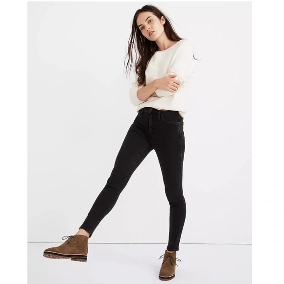 Madewell | High-Rise Skinny Jeans in Starkey Wash Petite 24 NWT - Picture 2 of 10